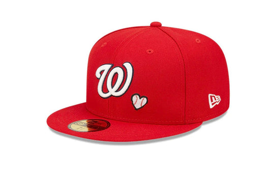 Washington Nationals Red 59Fifty Fitted Cap