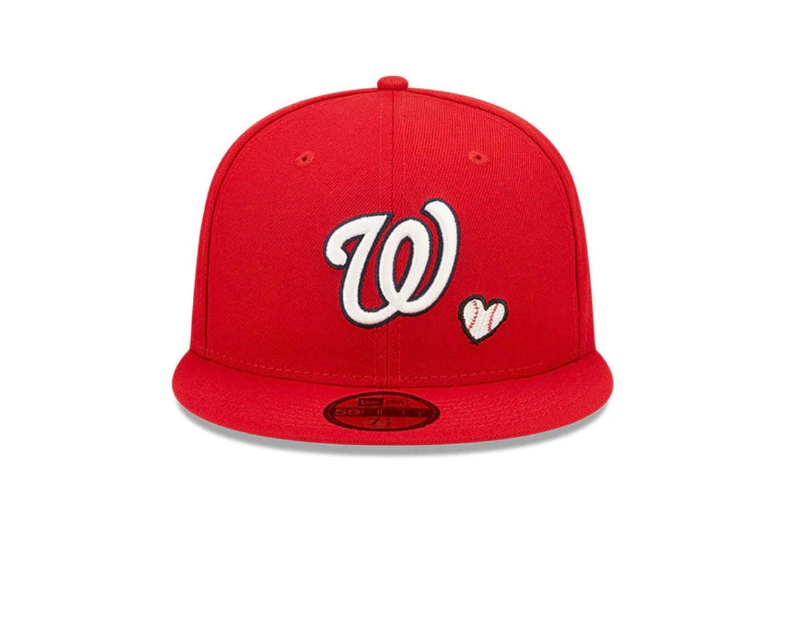 Washington Nationals Red 59Fifty Fitted Cap