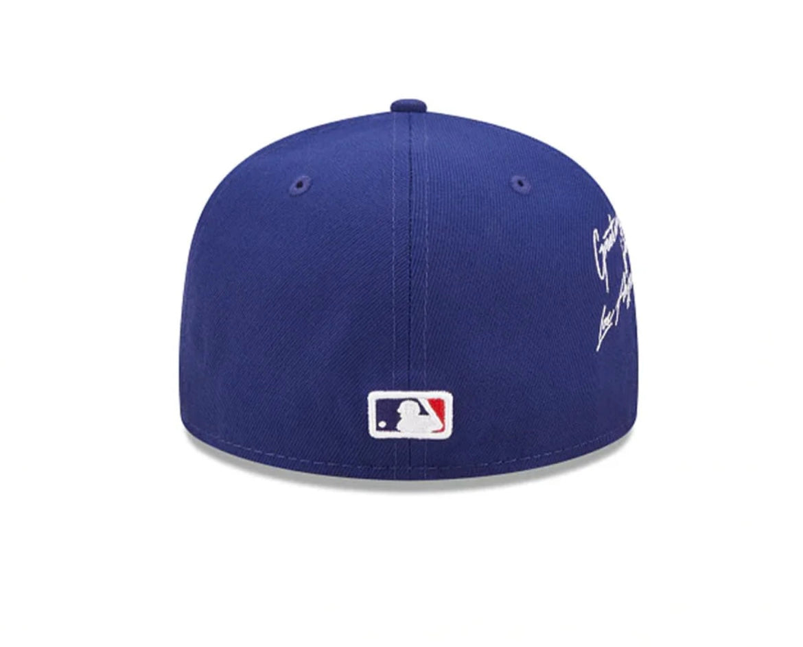 Los Angeles Dodgers Cloud Icon Fitted Cap