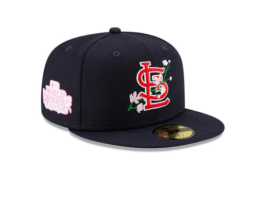 Louis Cardinals World Series 2011 Bloom Patch 59Fifty Fitted Cap